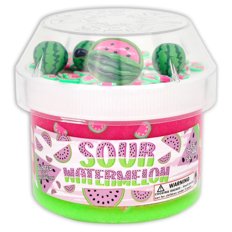 Sour Watermelon - Icee Textured Slime