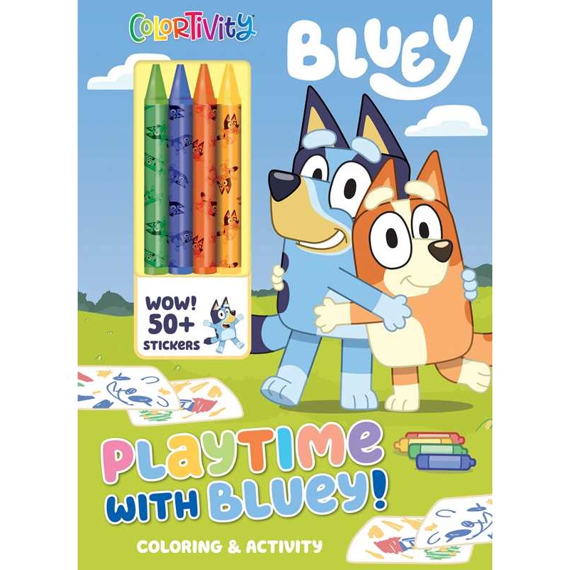 Bluey: Colortivity: Playtime with Bluey! by Delaney Foerster