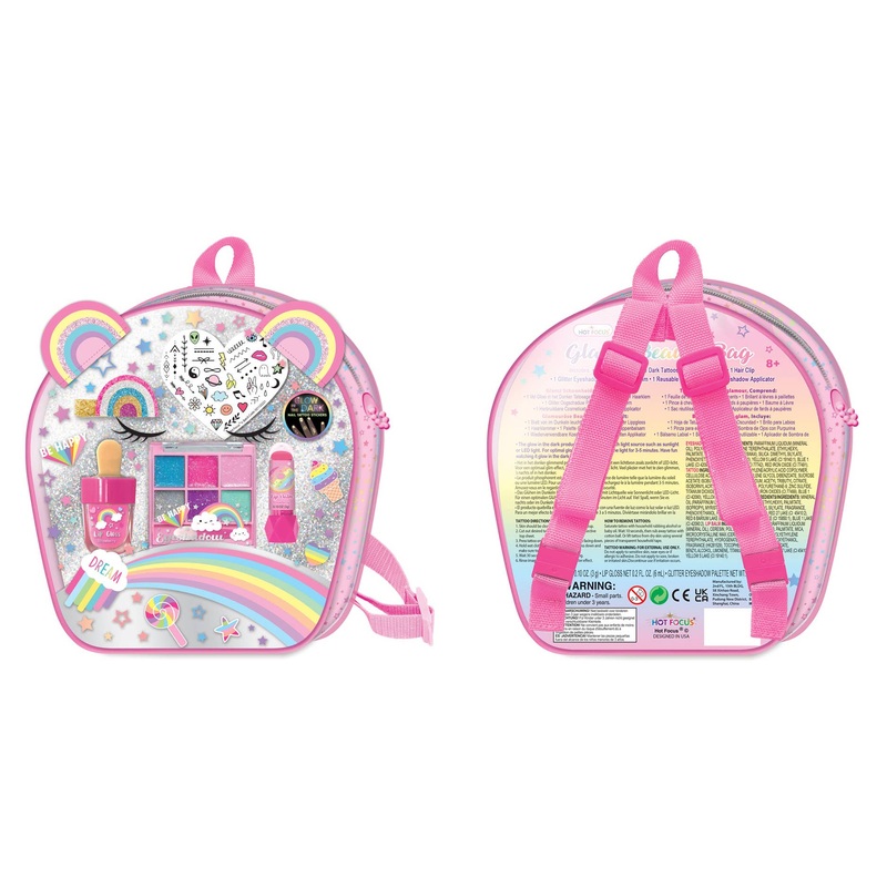 Glamz Beauty Bag, Rainbow