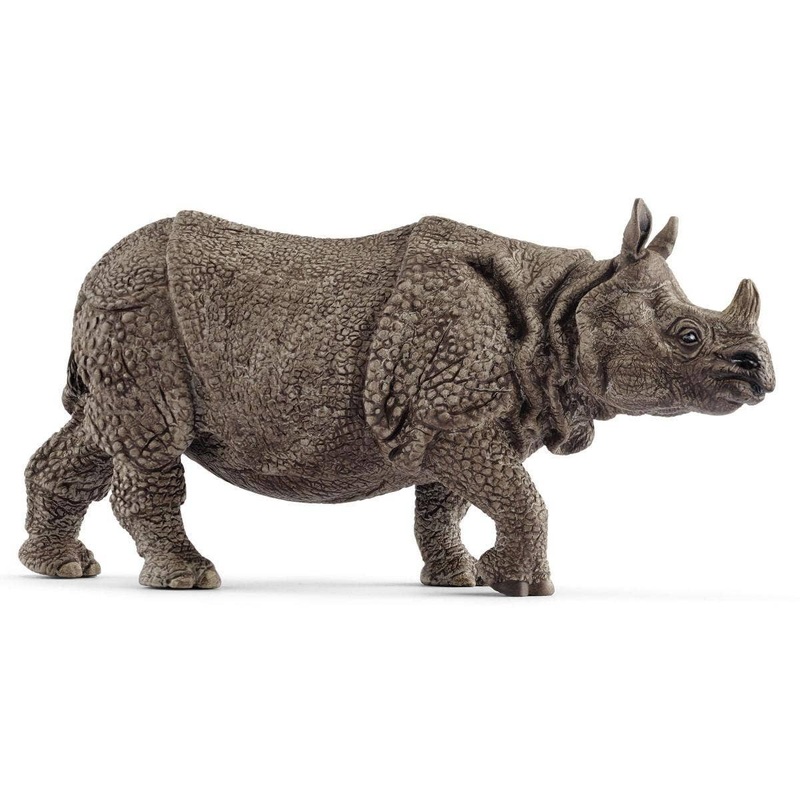 Indian Rhinoceros Safari Animal Toy