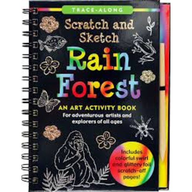 Rain Forest Scratch & Sketch
