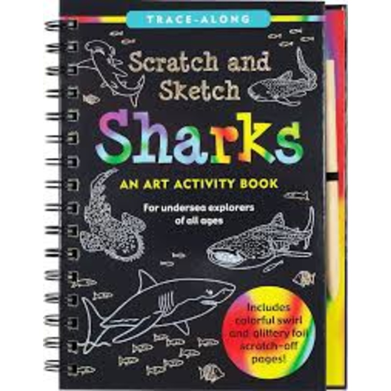 Sharks Scratch & Sketch