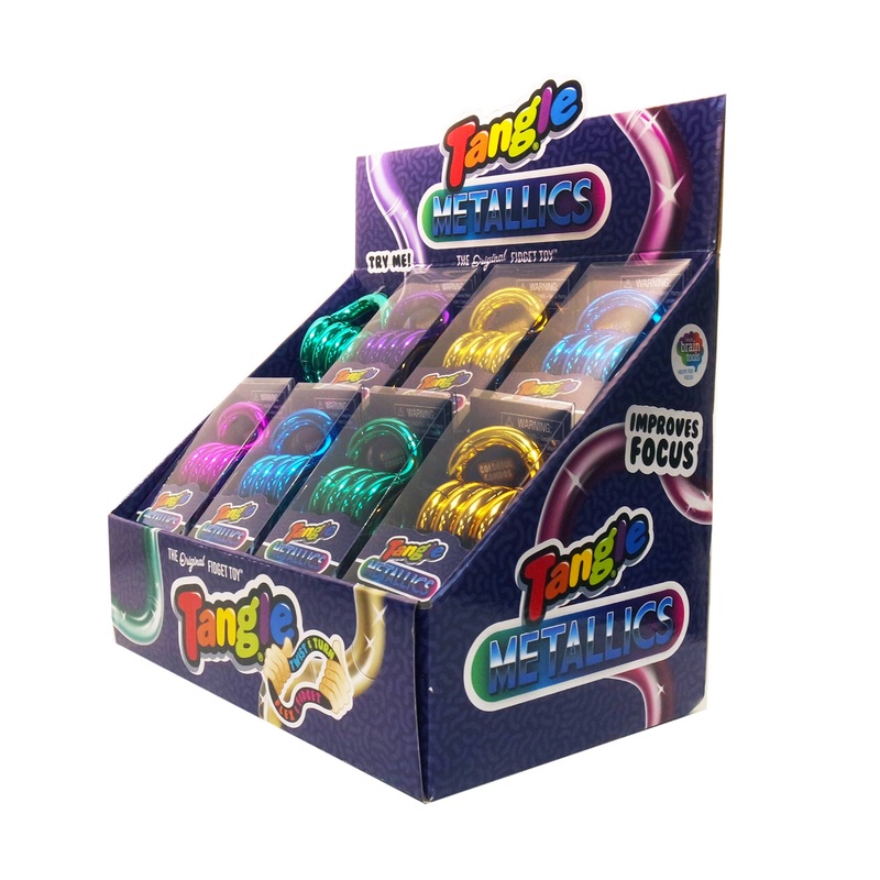 Tangle Jr. Metallic Sensory Learning Toy