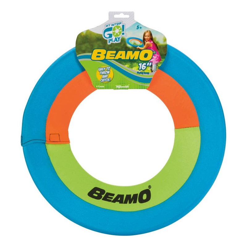 Get Outside GO Mini Beamo Flying Hoop 16", Throwing Disk