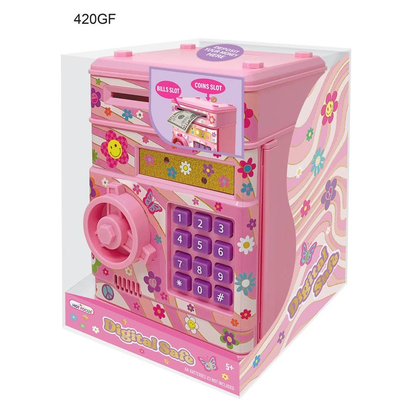 Groovy Flower Digital Safe