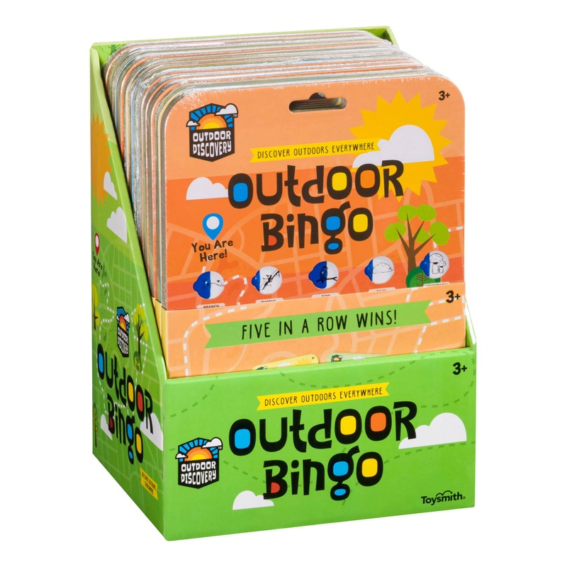 Outdoor Discovery Outdoor Bingo 4 Pack-Travel or Yard Game