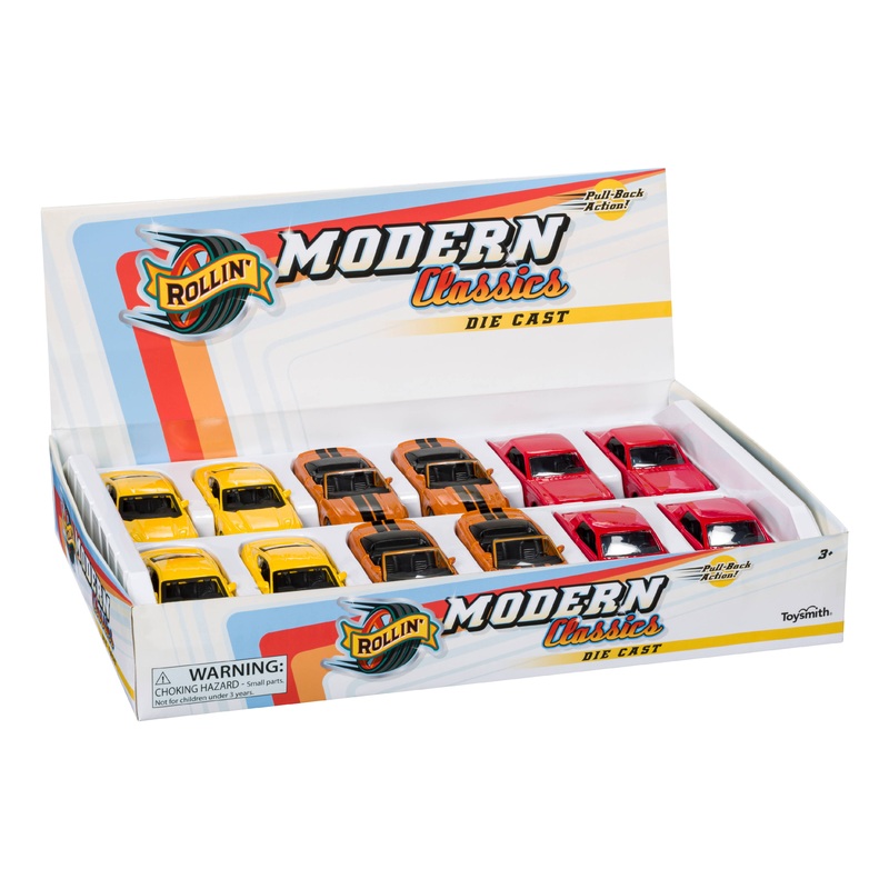 Rollin' Ford Mustang Assortment-Toy Car, Die Cast