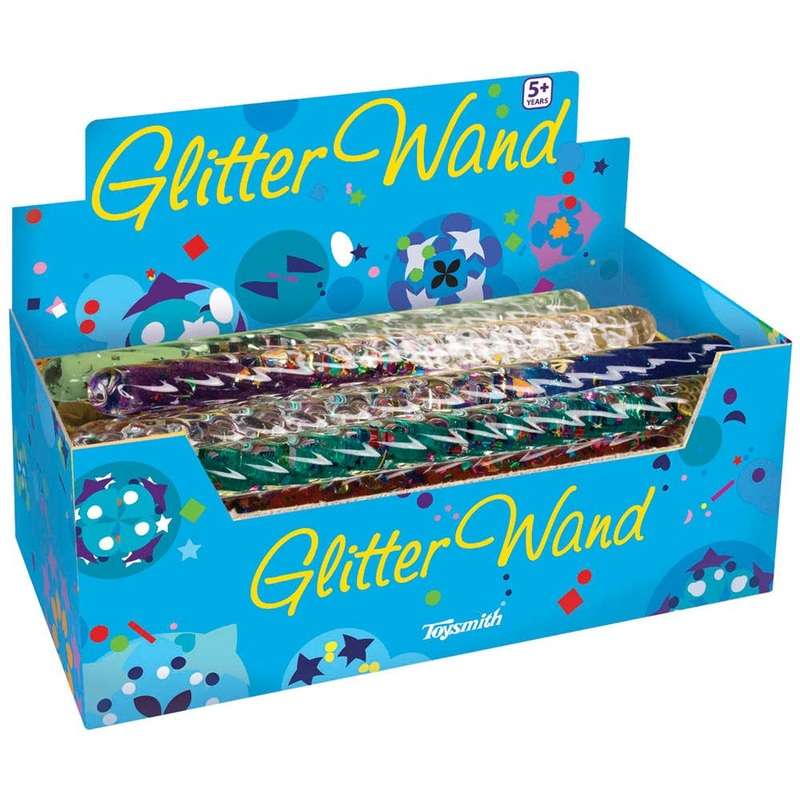 Spiral Glitter Wand, 6.5"