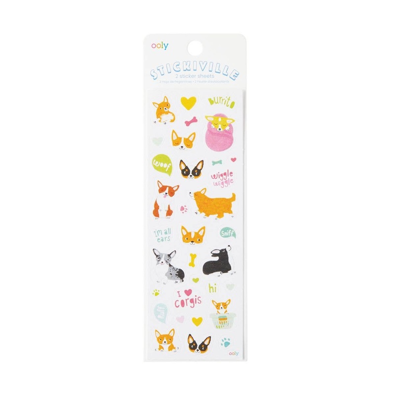 Stickiville Skinny - Corgis