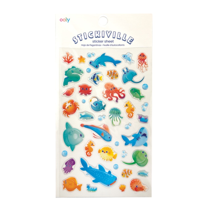 Stickiville Standard - Blue Ocean (Clear Epoxy)