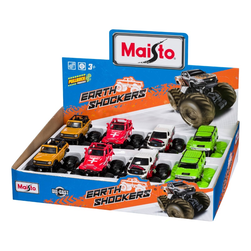 Toysmith Earth Shockers Toy Car Monster Trucks