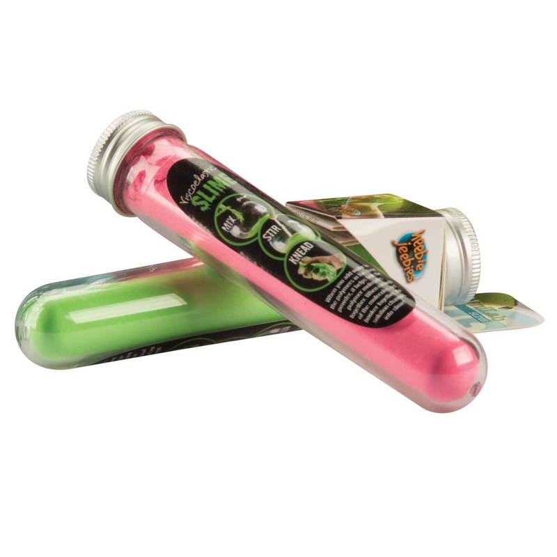 Viscoelastic Slime in Scientific Test Tube