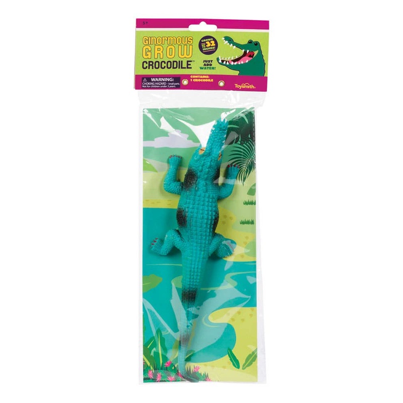 Ginormous Grow Crocodile, 32-Inches, Assorted Colors