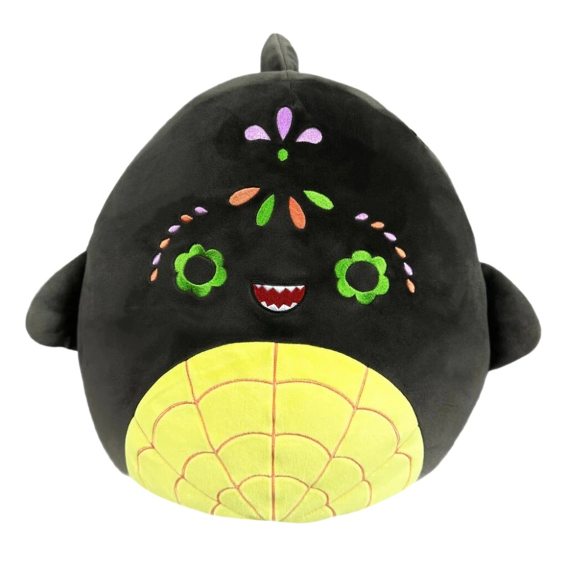 Halloween Squishmallow Oceana the Shark Day of the Dead Plush 8"