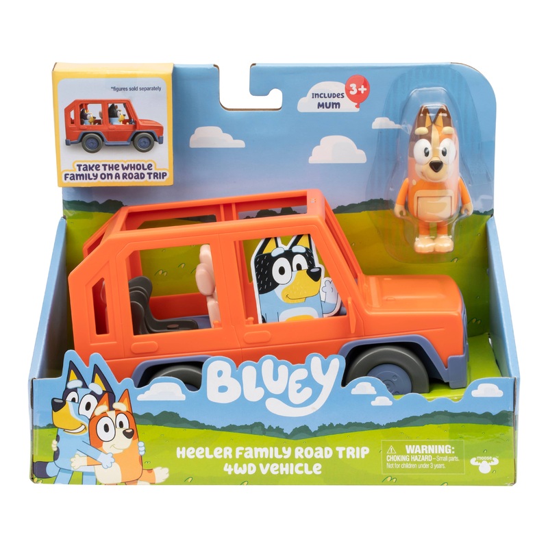 Moose Toys Bluey Heeler 4WD Family Vehicle