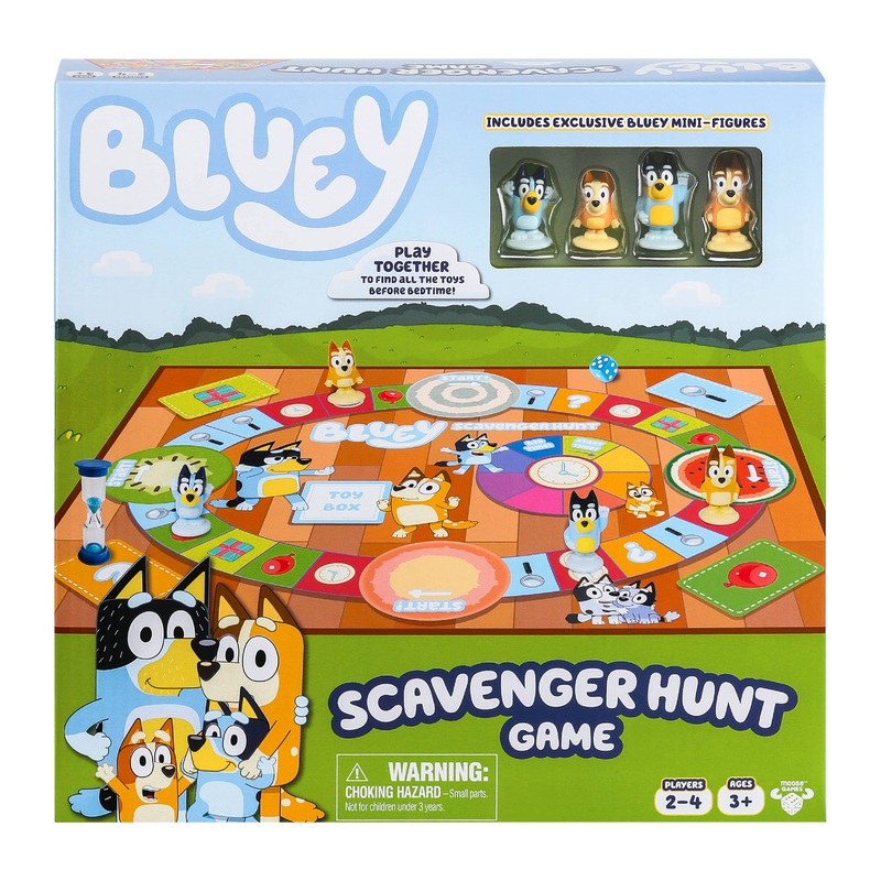Moose Toys Bluey Scavenger Hunt Game