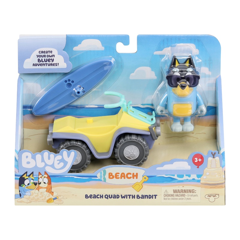Moose Toys Bluey Vehicle & Figure