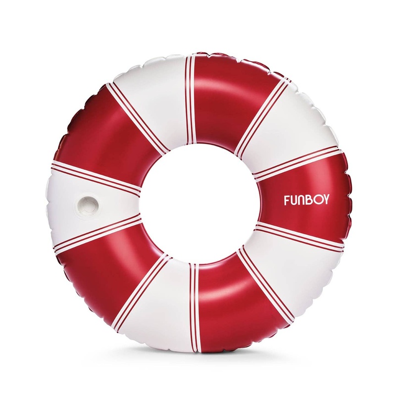 Vintage Lux Tube Float -Red, 44"