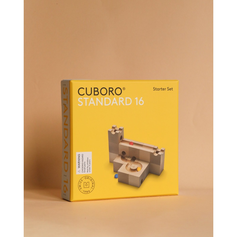 Cuboro 16 Marble Run Starter Set