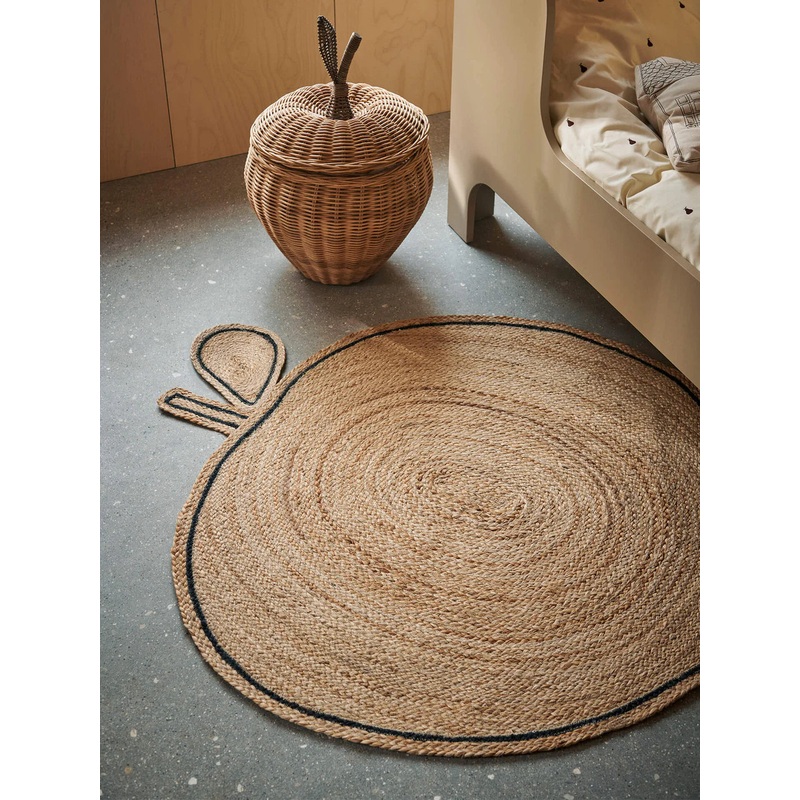 Ferm Living Apple Braided Jute Rug