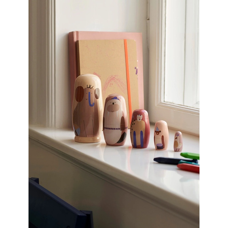 Ferm Living Critter Nesting Dolls