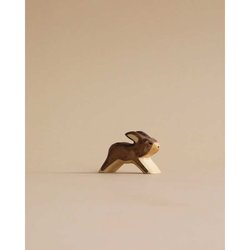 Handmade Holzwald Running Rabbit
