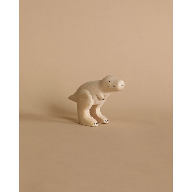 Handmade Tiny Wooden Dinosaurs - T-Rex