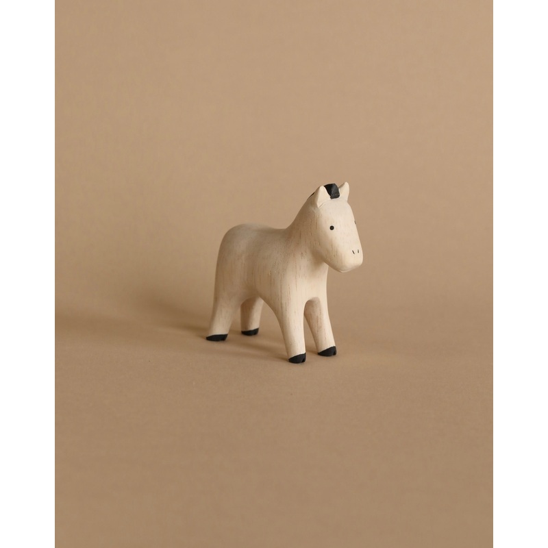 Handmade Tiny Wooden Farm Animals - Horse