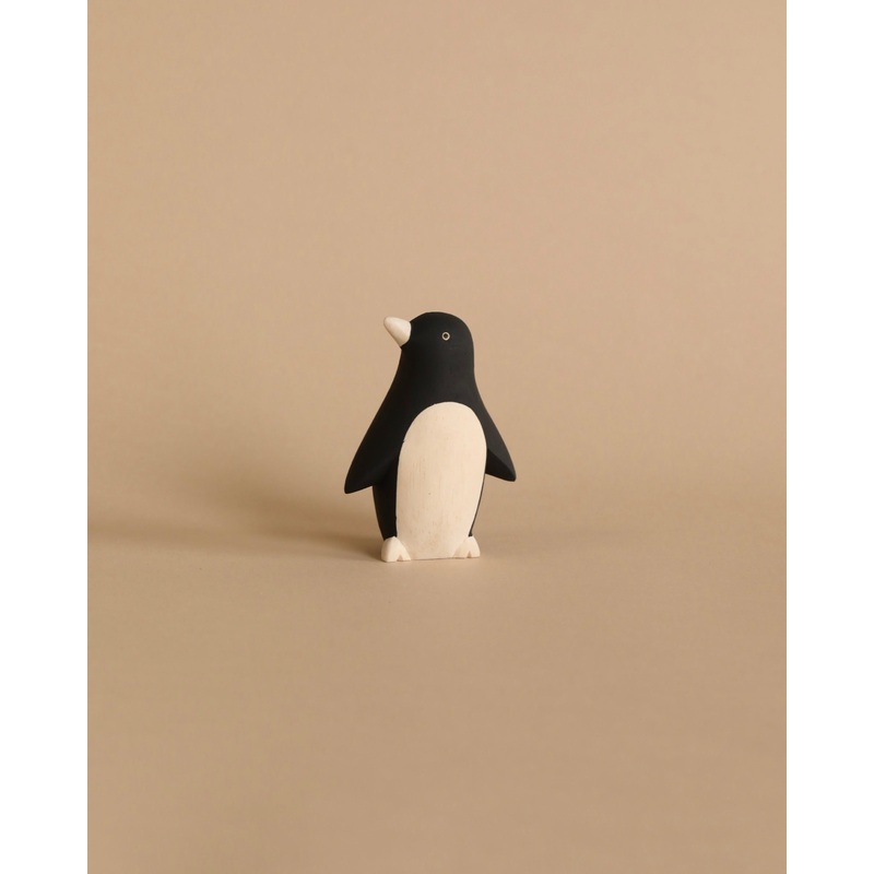 Handmade Tiny Wooden Penguin