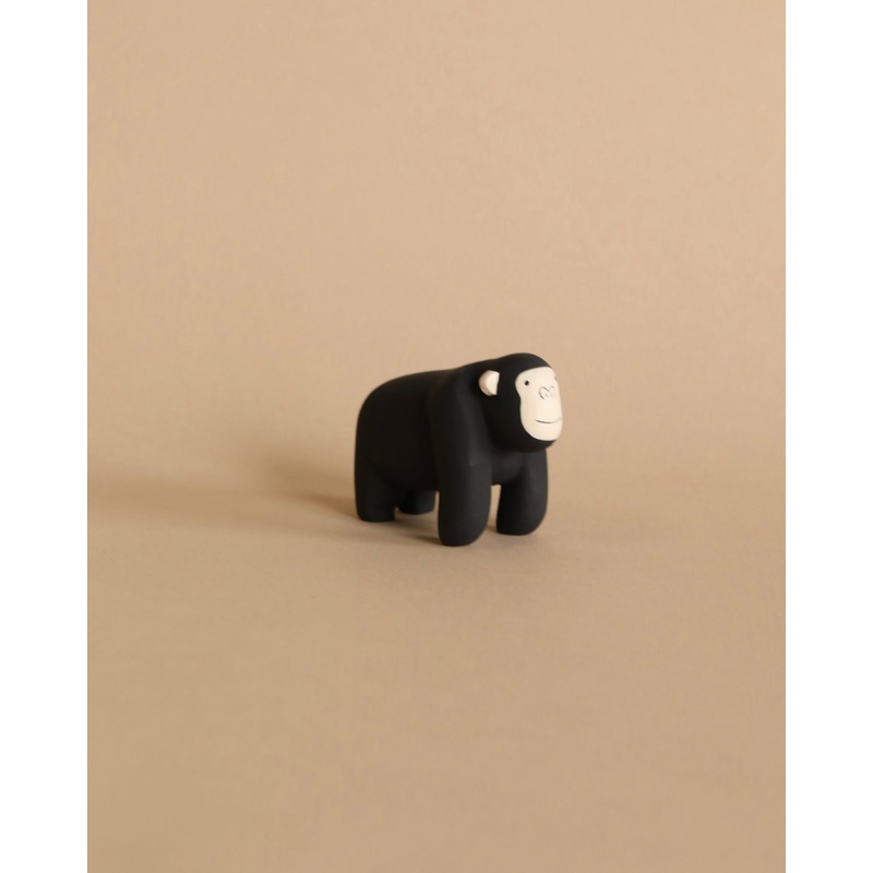 Handmade Tiny Wooden Safari Animals - Gorilla