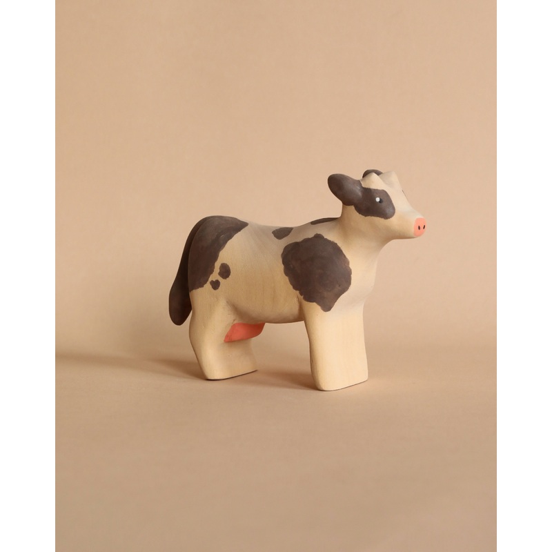 Handmade Wooden Cow