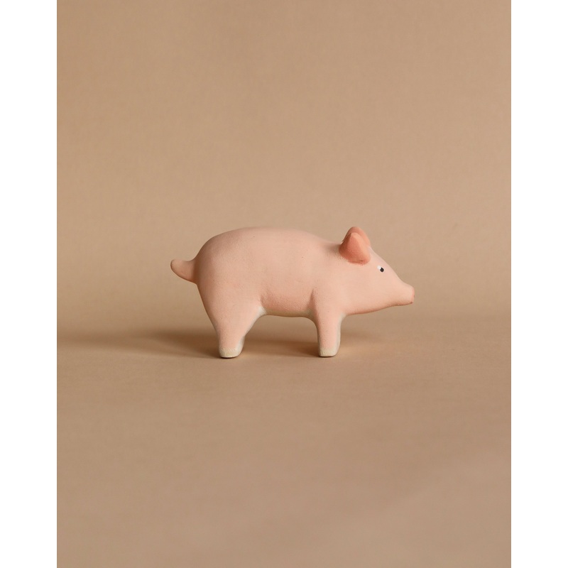 Handmade Wooden Pig