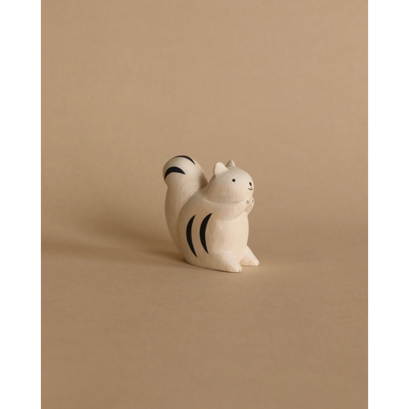 Handmade Wooden Squirrel