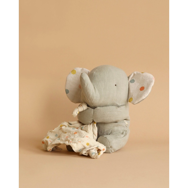 Maileg Lullaby Friends - Elephant - Iron grey (Plays Music)