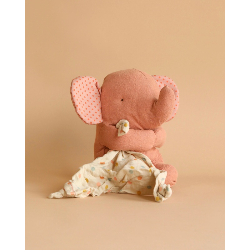 Maileg Lullaby Friends - Elephant - Old Rose (Plays Music)