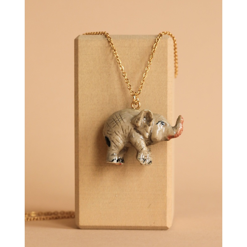 Baby Elephant Necklace