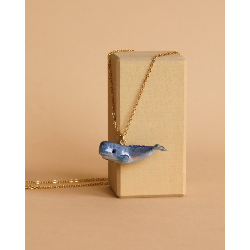 Blue Whale Necklace
