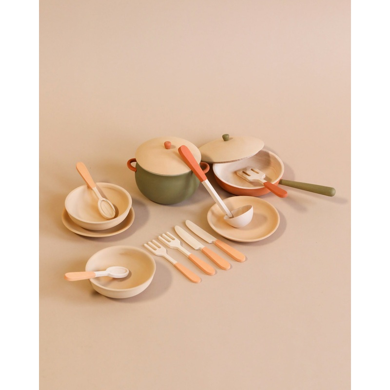 Handmade Wooden Kitchen Essentials - Herbal