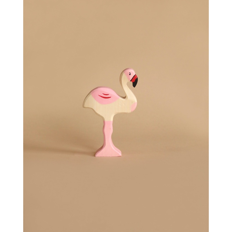 Holztiger Flamingo