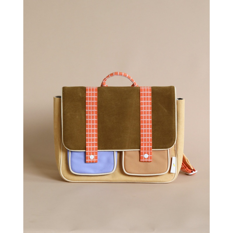 Sticky Lemon School Bag | Farmhouse | Corduroy Pear Jam