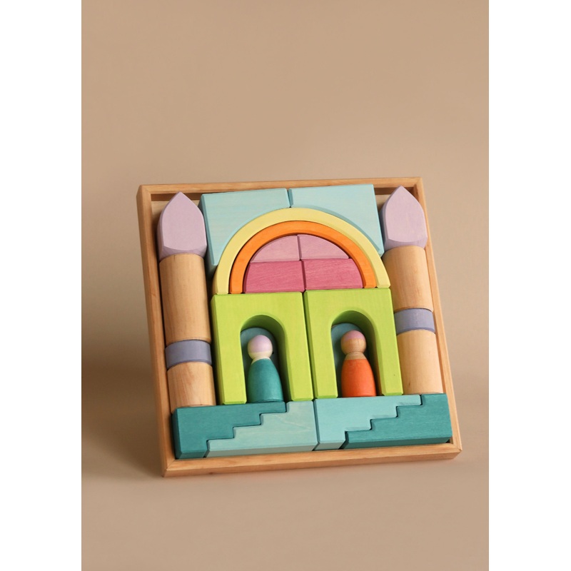 Grimm's Building World Cloud Play Block Set