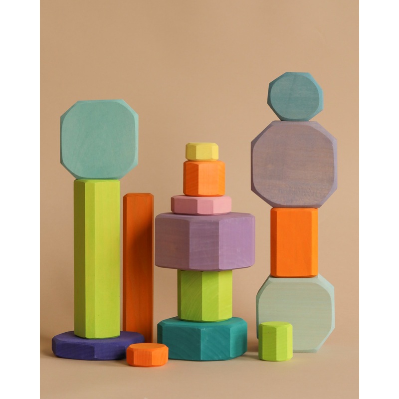 Grimm's Tree Slices Building Blocks