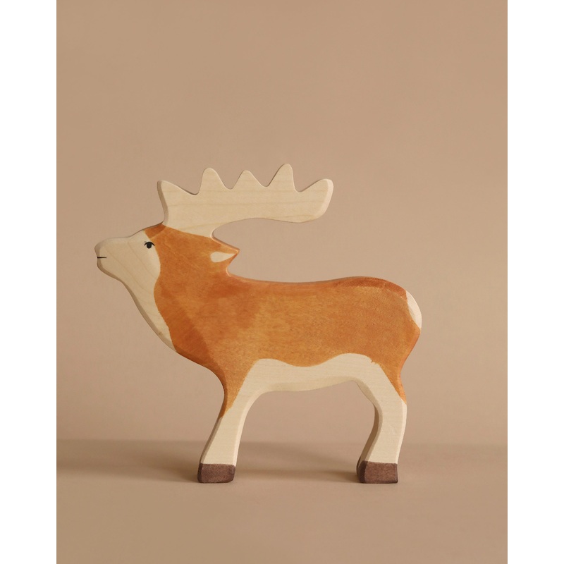 Holztiger Stag
