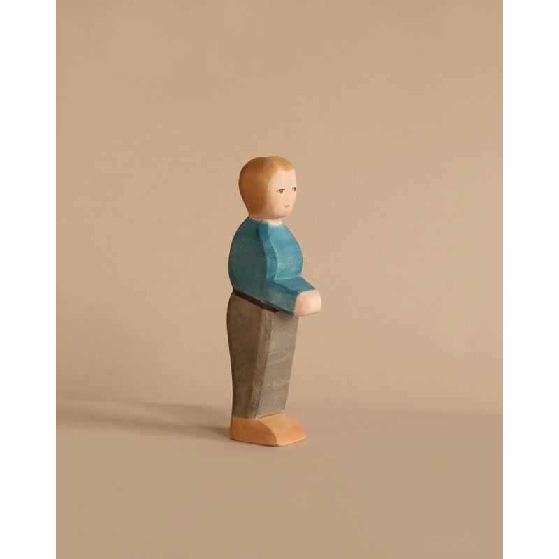 Ostheimer Father, Blue Sweater