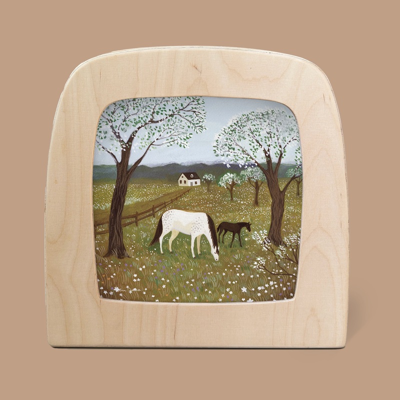 Silhouette Only - Spring Frolic Silhouette for Toverlux Lamp