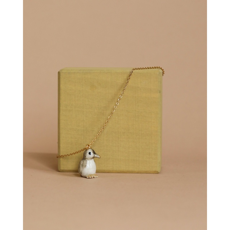Tiny Penguin Necklace