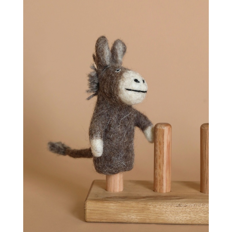 Donkey Finger Puppet