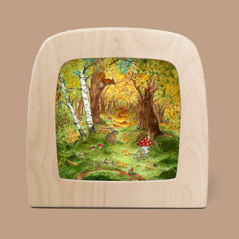 Silhouette Only - Autumn Forest for Toverlux Lamp