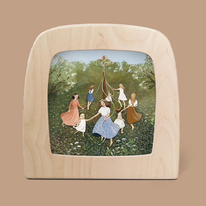 Silhouette Only - Maypole Dance for Toverlux Lamp