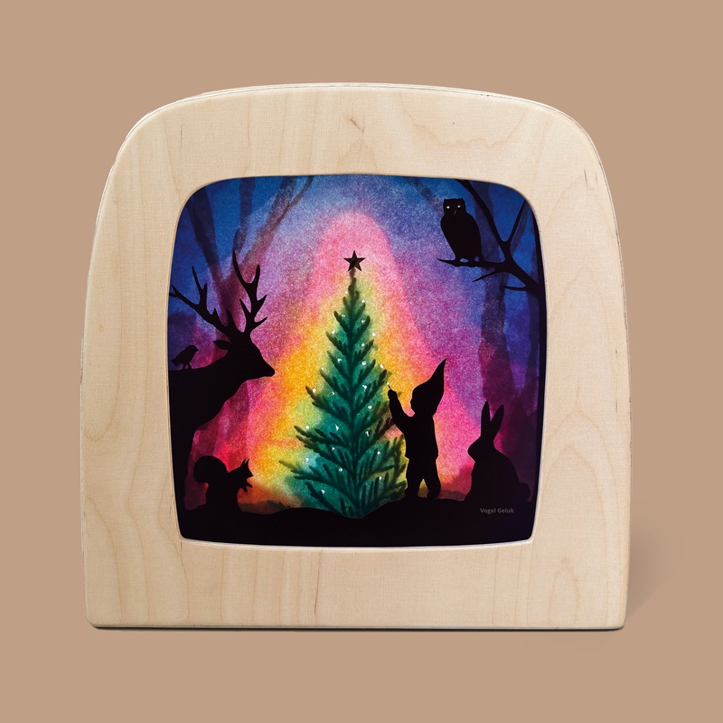 Silhouette Only - Christmas Tree Silhouette for Toverlux Lamp